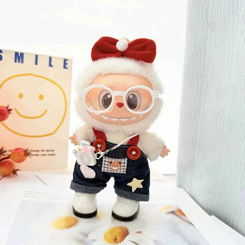 Baby Overalls Labubu Clothes | Handmade Labubu Outfit