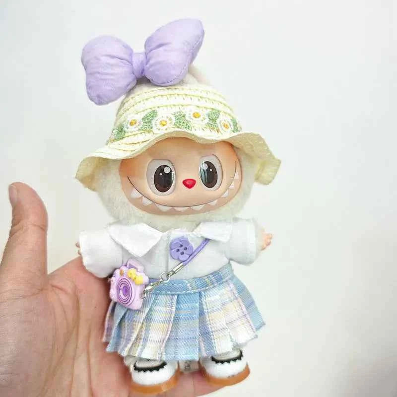 Summer JK Labubu Clothes | Handmade Labubu Outfit