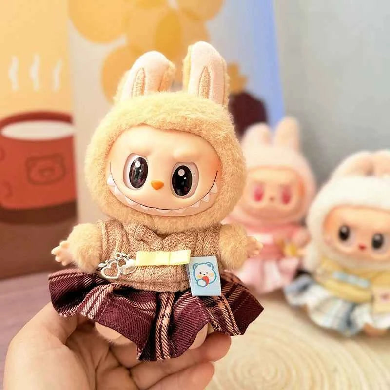 Animal Hats Labubu Clothes | Handmade Labubu Outfit