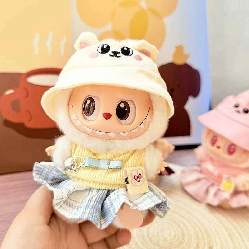 Animal Hats Labubu Clothes | Handmade Labubu Outfit