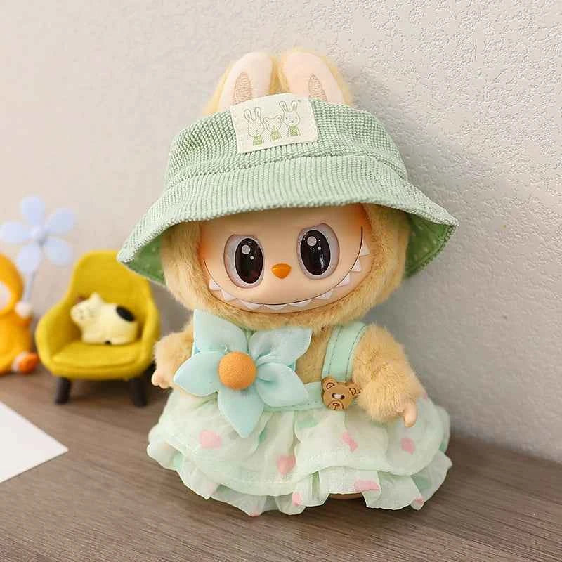 Lily Dress Labubu Clothes | Handmade Labubu Outfit