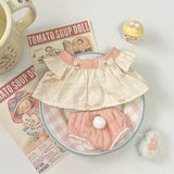 [In Stock] No Tea Jelly Napping Rabbit Outfits for 10cm/20cm Cotton Doll