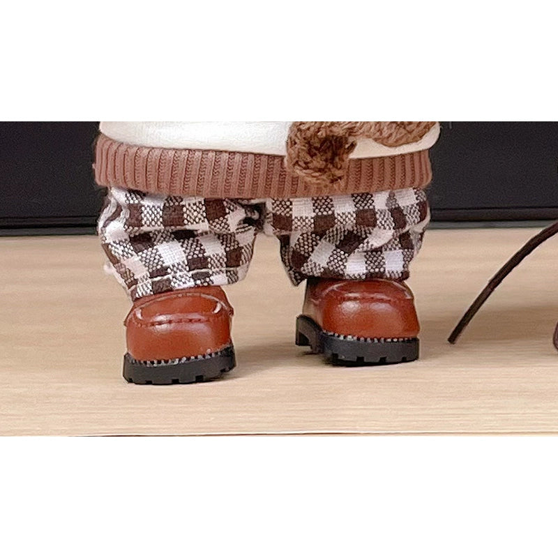 Bowknot Shoes Labubu Clothes | Handmade Labubu Outfit - Soft Friend