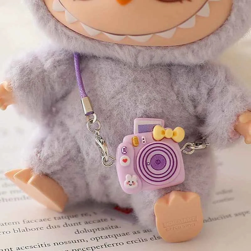 Pink Purple Macaron Labubu Clothes | Handmade Labubu Outfit