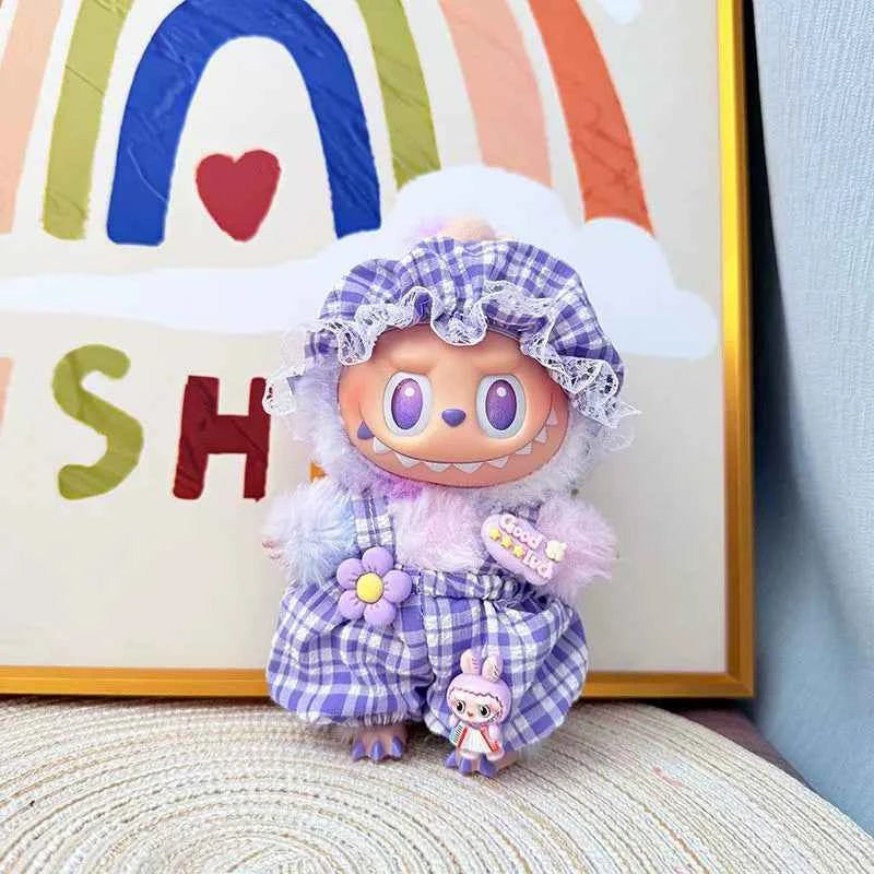 Summer Pajamas Labubu Clothes | Handmade Labubu Outfit