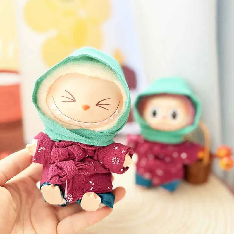 Countryside Girl Labubu Clothes | Handmade Labubu Outfit