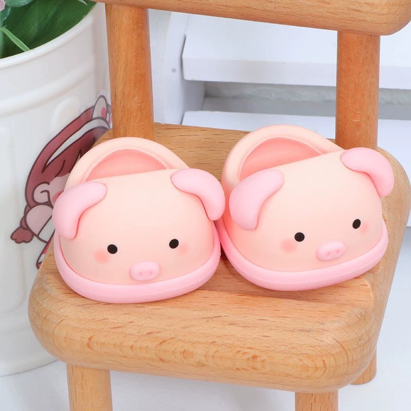 Cartoon Animal Slippers for Labubu - Soft Friend