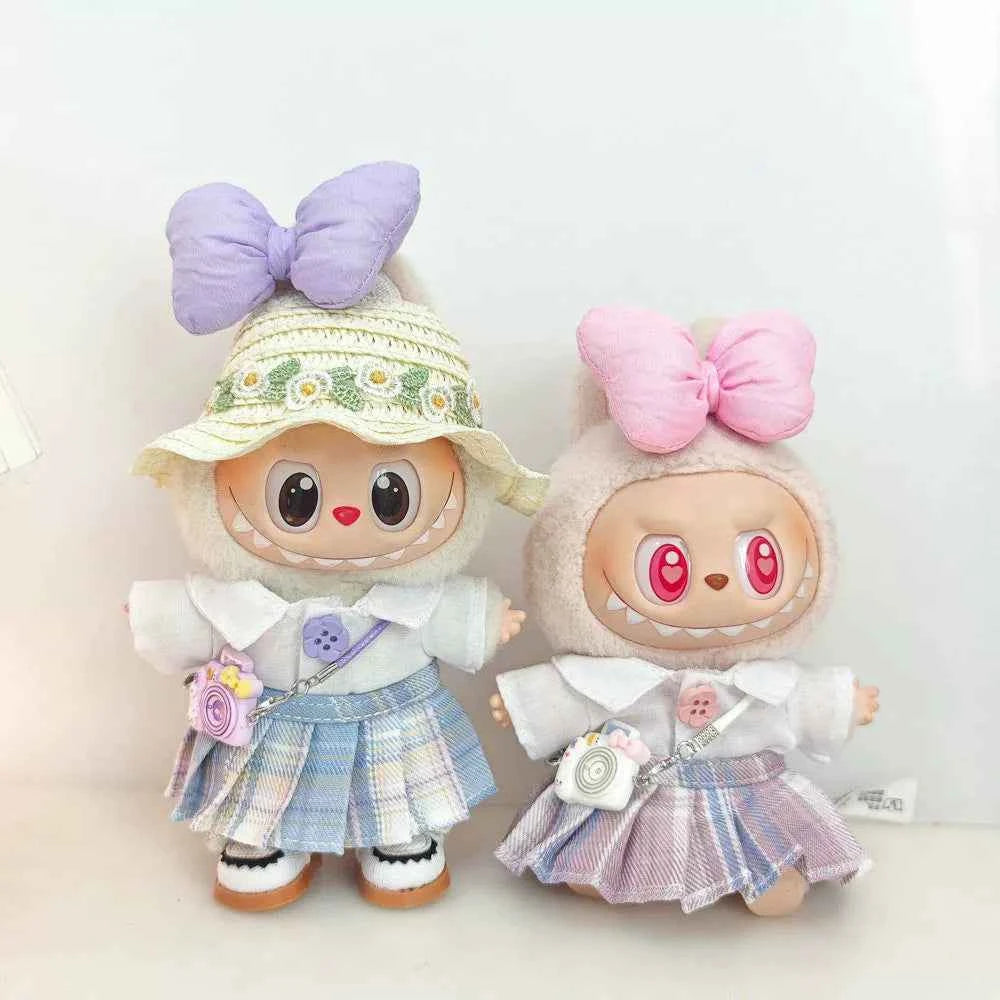 Summer JK Labubu Clothes | Handmade Labubu Outfit