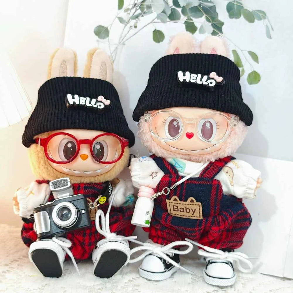 Hello Photographer Labubu Clothes | Handmade Labubu Outfit