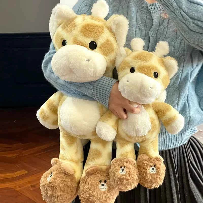 19.6" Cute Giraffe Stuffed Animal Kawaii Plush Toy