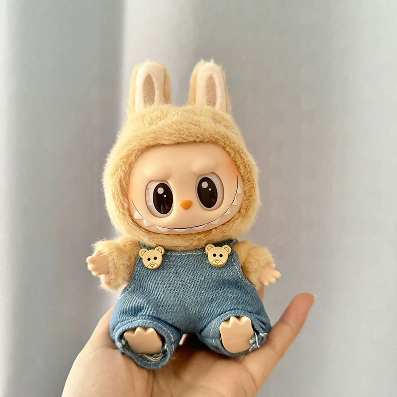 Bear Biscuit Labubu Clothes | Handmade Labubu Outfit - Soft Friend