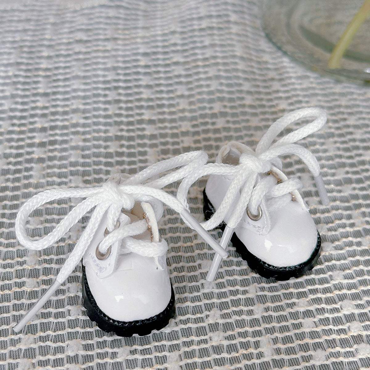 Bowknot Shoes Labubu Clothes | Handmade Labubu Outfit - Soft Friend