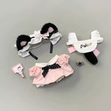 [In Stock] Cat Maid Skirt Outfits for 10cm Dolls