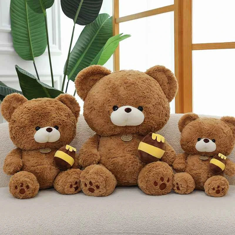 Honeypot Bear Plush Teddy Bear Stuffed Animal