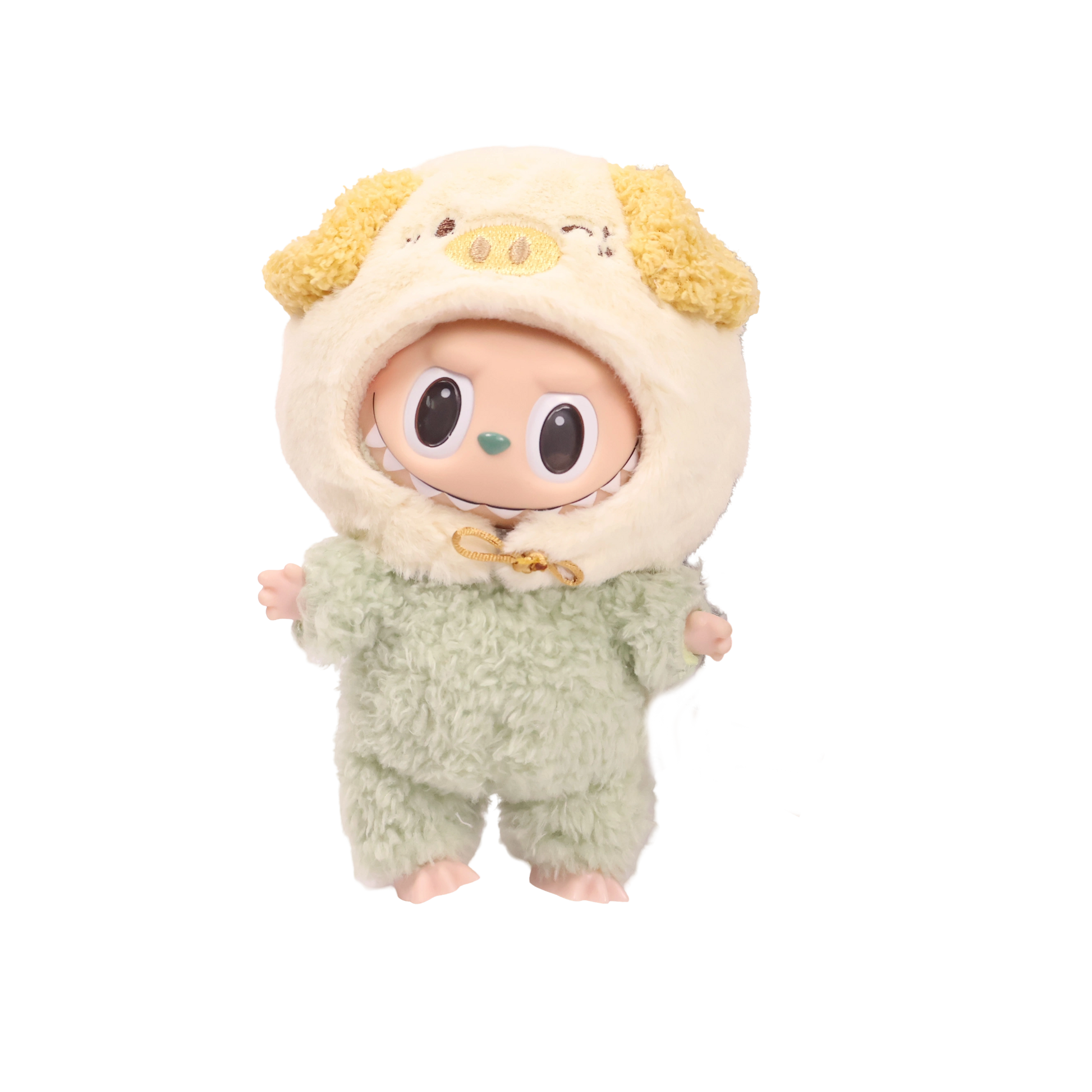 Cantonese Refreshments Labubu Clothes | Handmade Labubu Outfit - Soft Friend