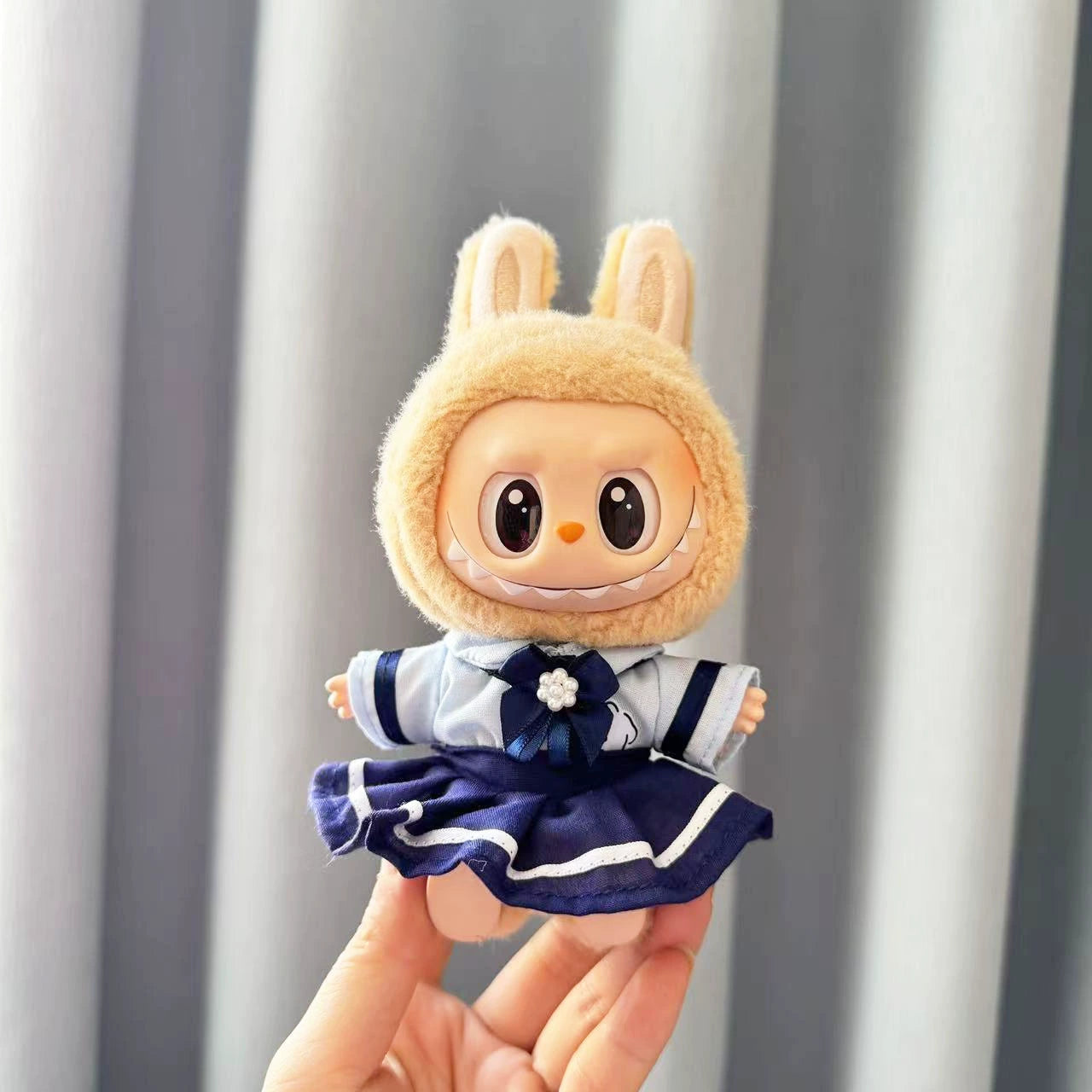 At School Labubu Clothes | Handmade Labubu Outfit - Soft Friend