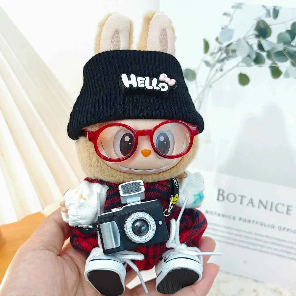 Hello Photographer Labubu Clothes | Handmade Labubu Outfit
