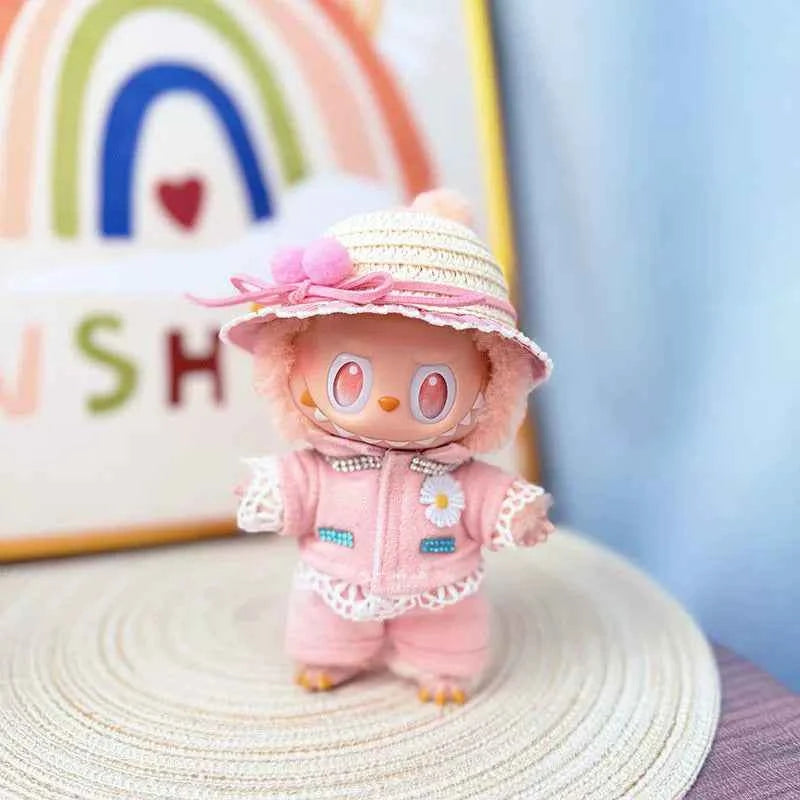 Flower Gentleman Labubu Clothes | Handmade Labubu Outfit