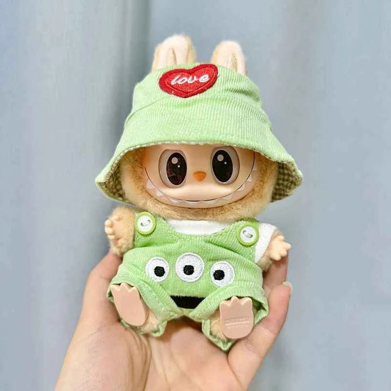 Baby Overalls Labubu Clothes | Handmade Labubu Outfit