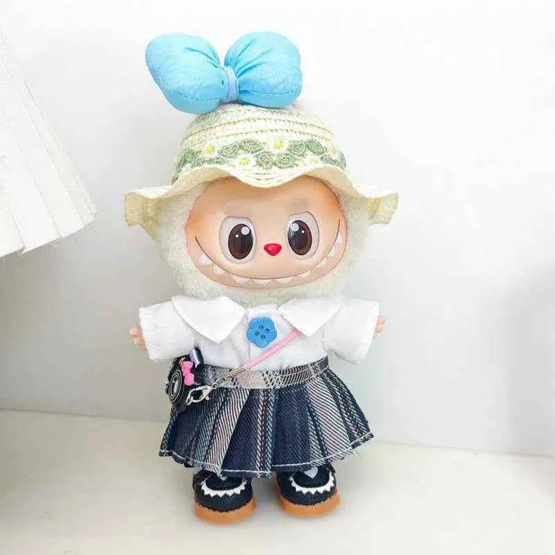 Summer JK Labubu Clothes | Handmade Labubu Outfit