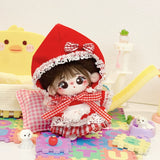 [In Stock] Little Red Riding Hood Outfits for 10cm/20cm Dolls