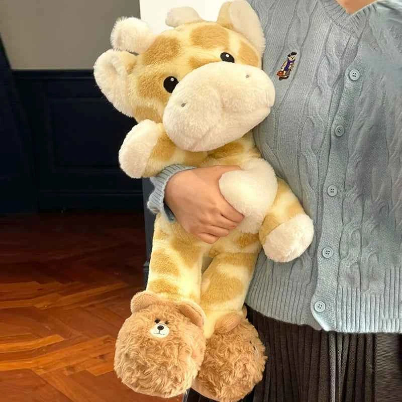 19.6" Cute Giraffe Stuffed Animal Kawaii Plush Toy