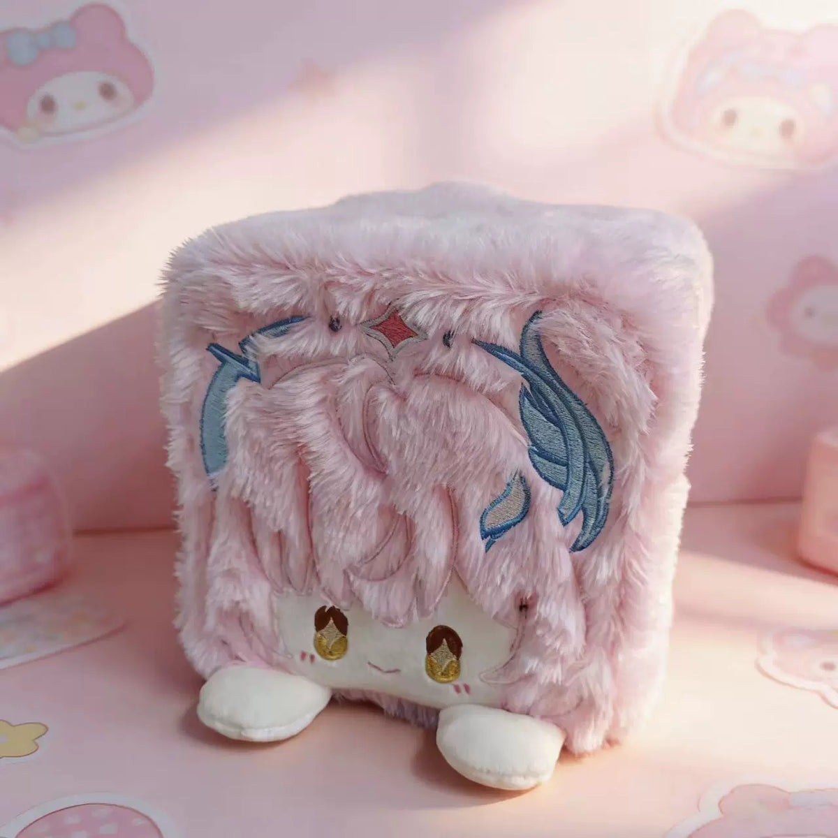 [In Stock] 15*15*15cm Kawaii Cube Plushies Fanmade WW Pillow