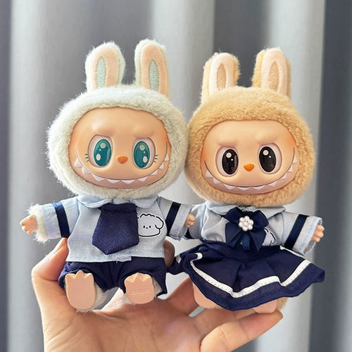 At School Labubu Clothes | Handmade Labubu Outfit - Soft Friend