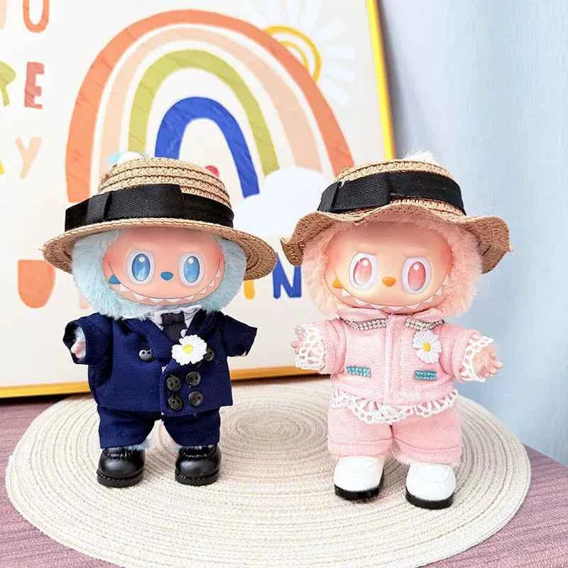 Flower Gentleman Labubu Clothes | Handmade Labubu Outfit