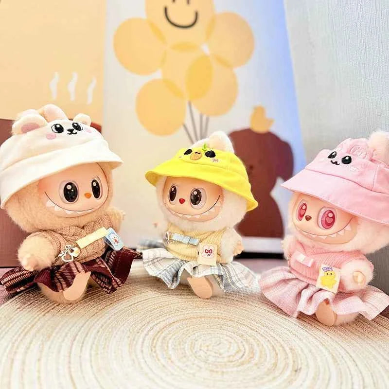 Animal Hats Labubu Clothes | Handmade Labubu Outfit
