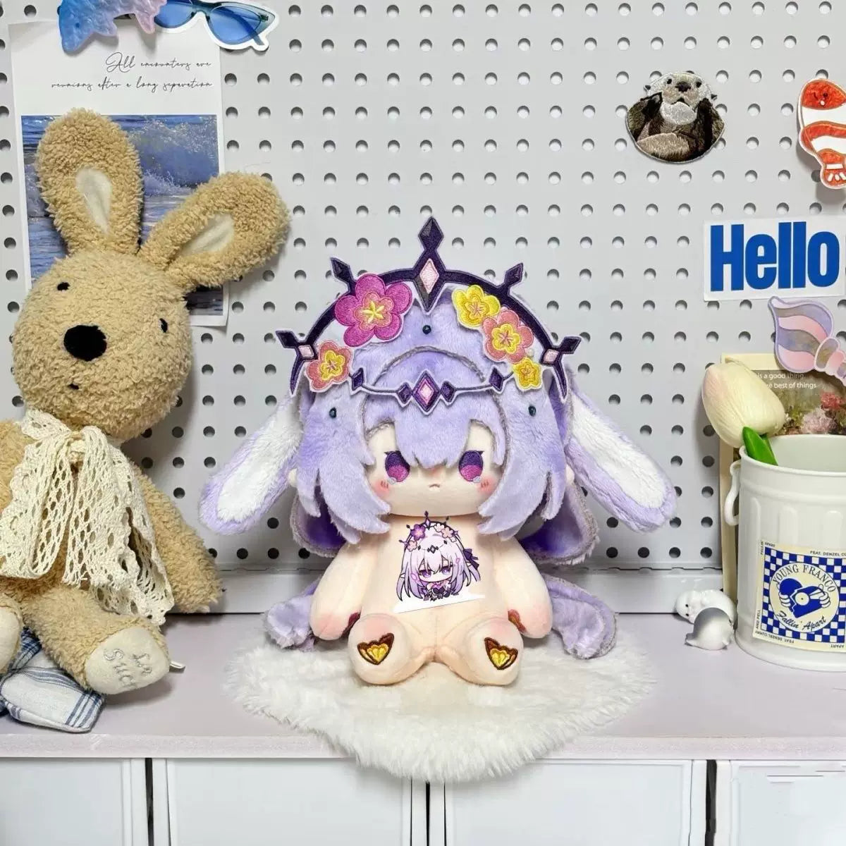 [In Stock] 20cm Cotton Doll Chibi Plushies Fanmade Game Collection