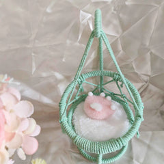 Hanging Basket Chair & Pillow