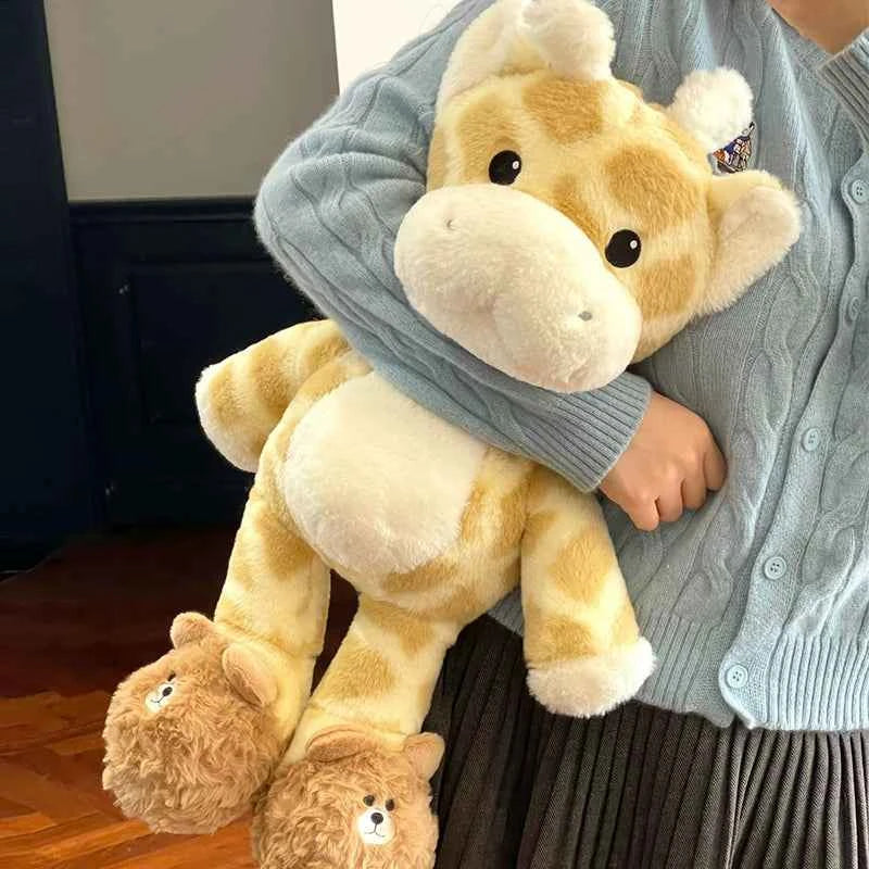 19.6" Cute Giraffe Stuffed Animal Kawaii Plush Toy