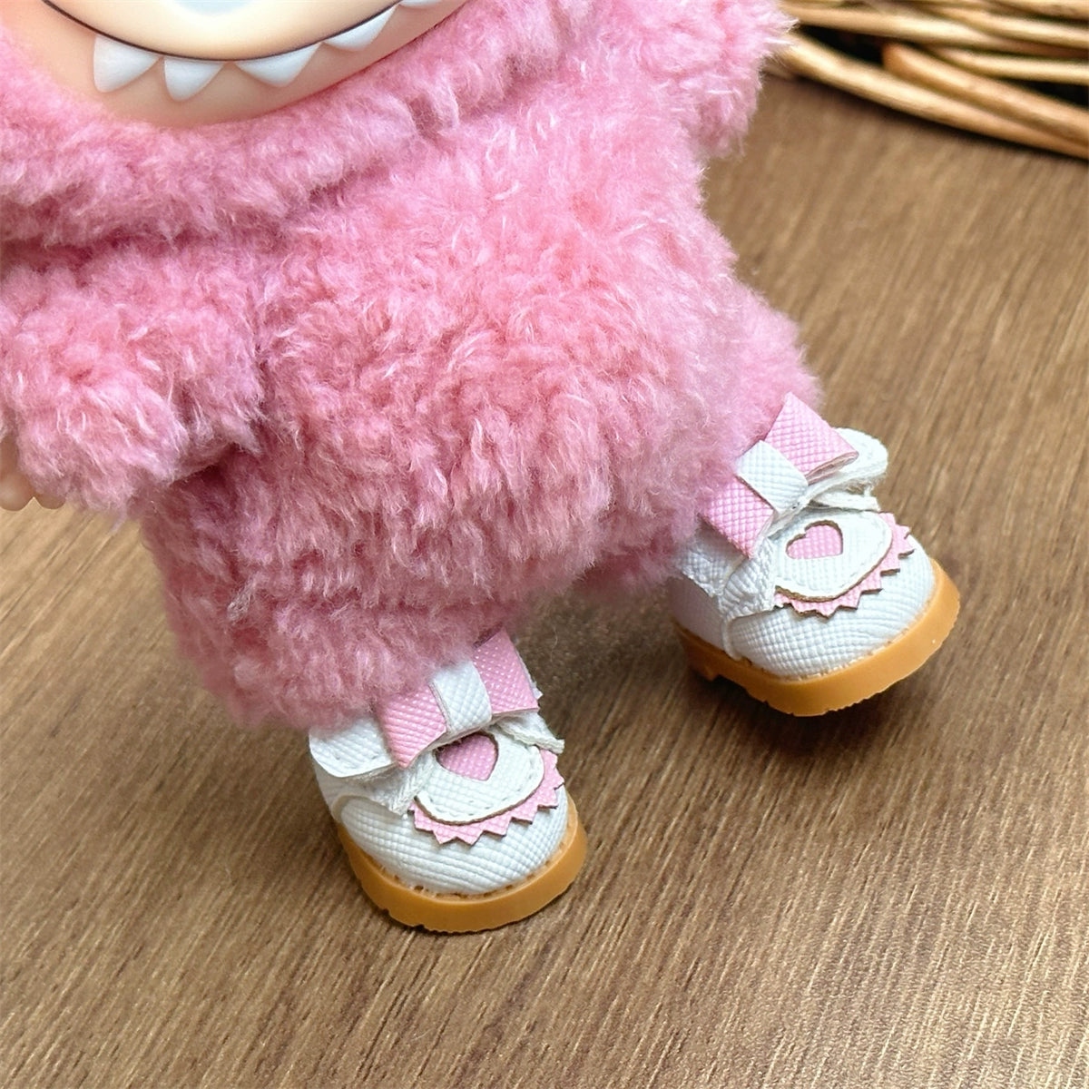 Love Princess Shoes Labubu Clothes | Handmade Labubu Outfit - Soft Friend