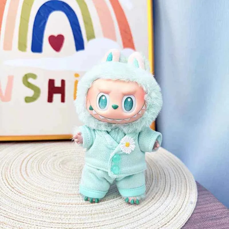 Flower Gentleman Labubu Clothes | Handmade Labubu Outfit