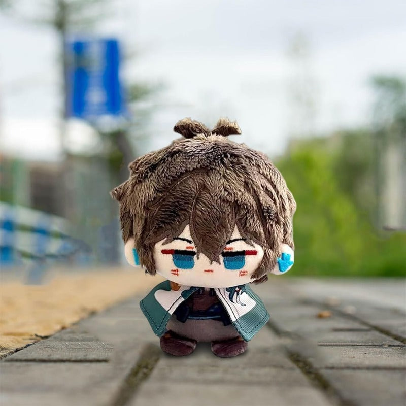 Anime Plush Toy Keychain, 4" Cute Chibi Genshin Plushie (Danheng) - Soft Friend