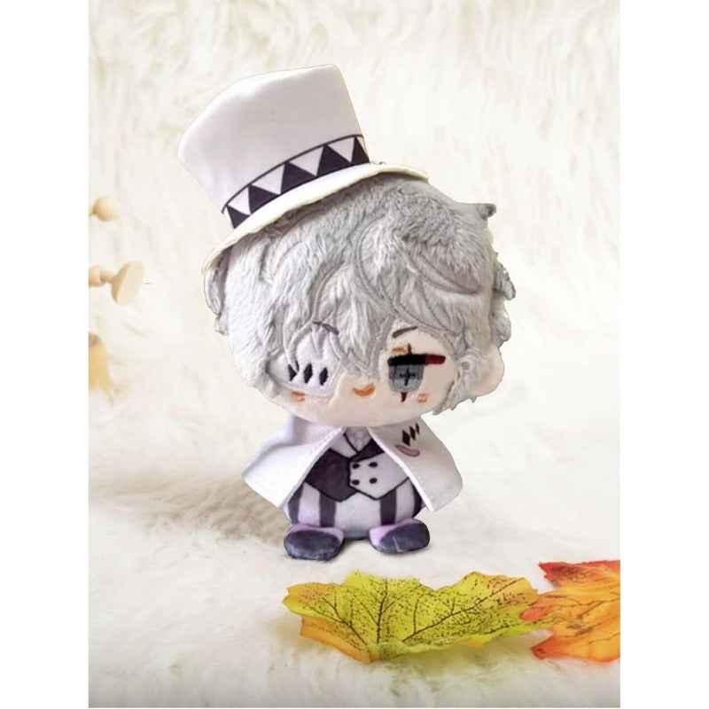 Anime Plush Keychain, 4" Cute Chibi Plush Figure for BSD Fans (Nikolai Gogol)