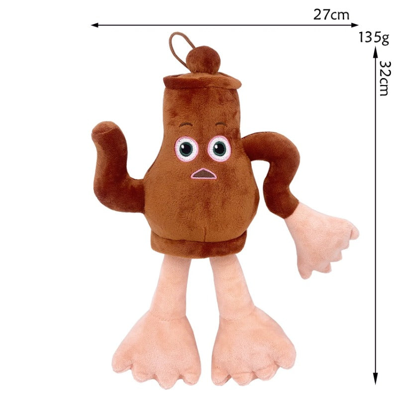 Italian Brainrot Plush Toy Tralalero Tralala Stuffed Animal Tung Tung Sahur Funny Toy