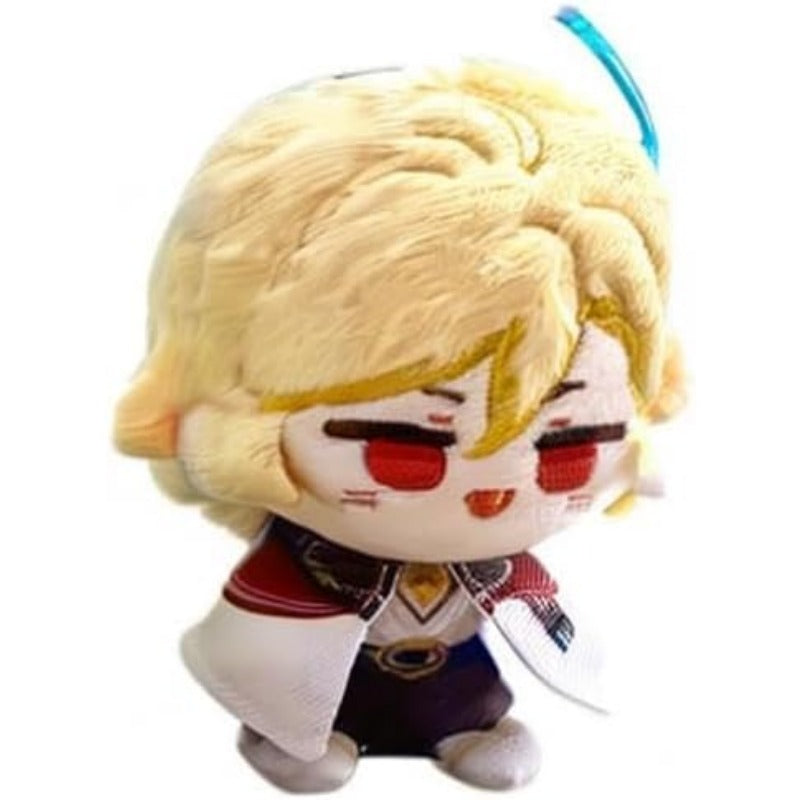 Anime Plush Keychain, 4"/10cm Cute Chibi Plush Figure for Genshin Fans - Soft Friend