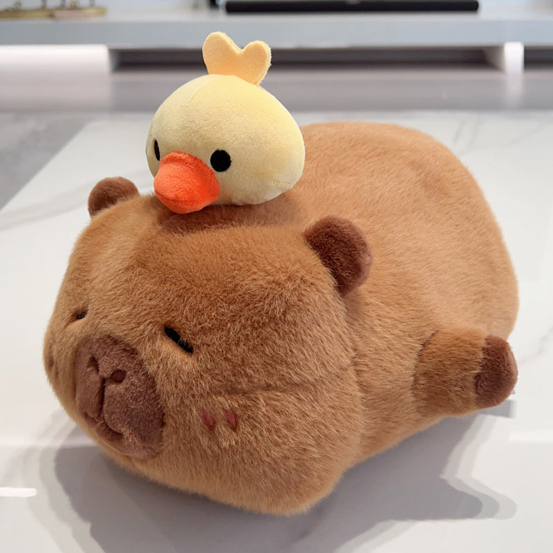 Sleep Capybara Stuffed Animal Plush Toy - Soft Friend