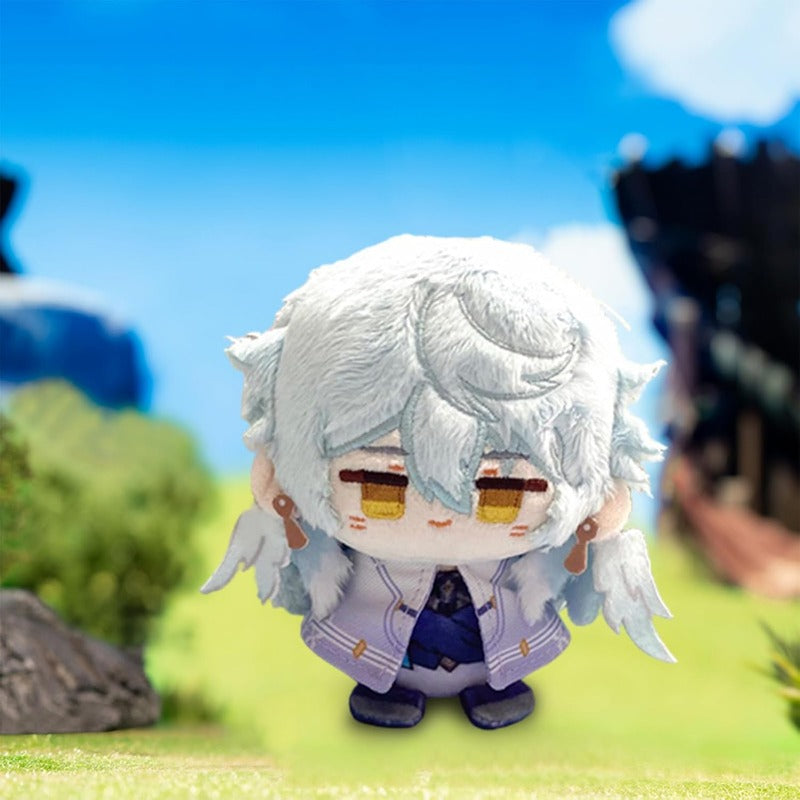 Anime Plush Toy Keychain, 4" Cute Chibi Genshin Plushie (Sunday) - Soft Friend