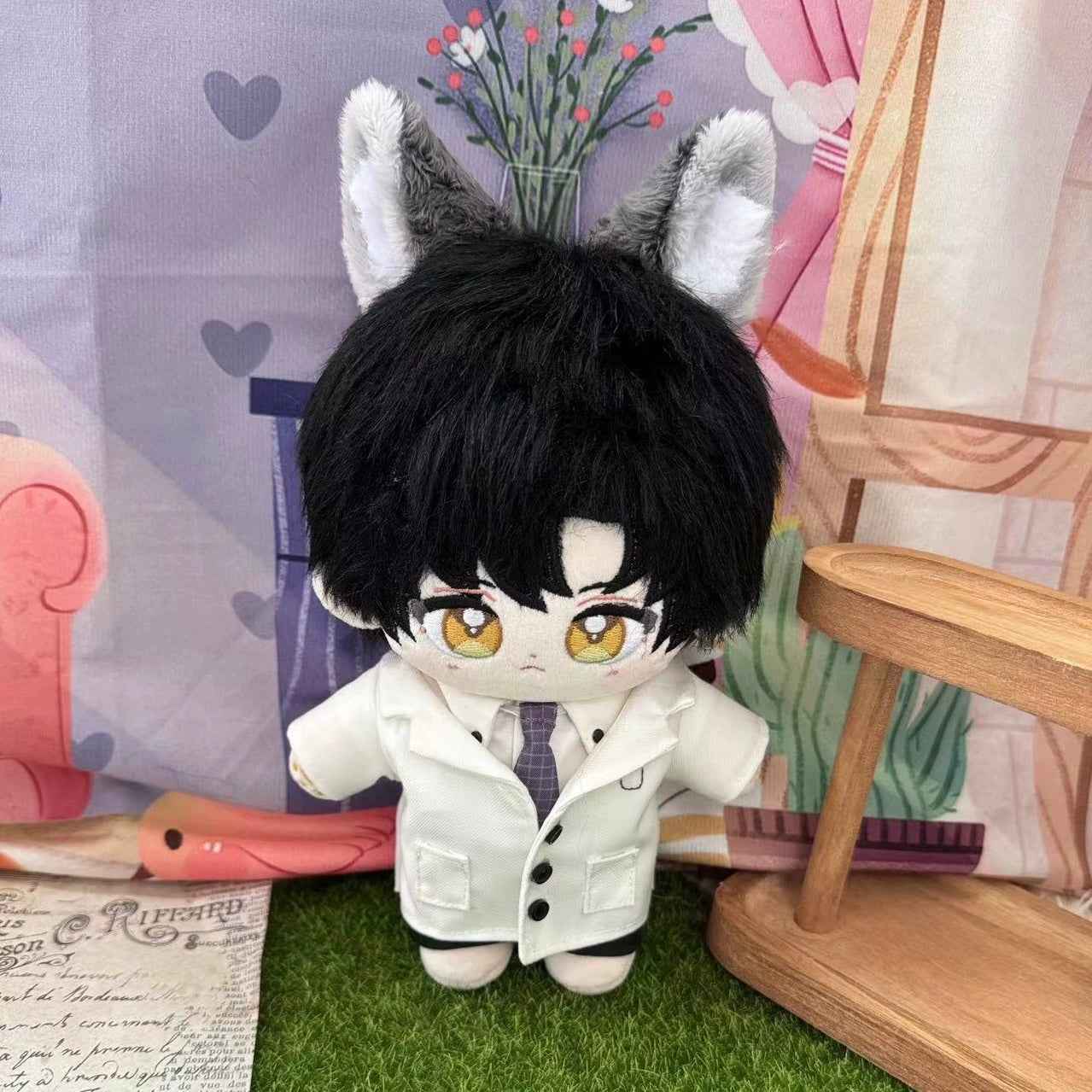 Love and Deepspace Plushies Rafayel Zayne Xavier Plush Doll 20cm