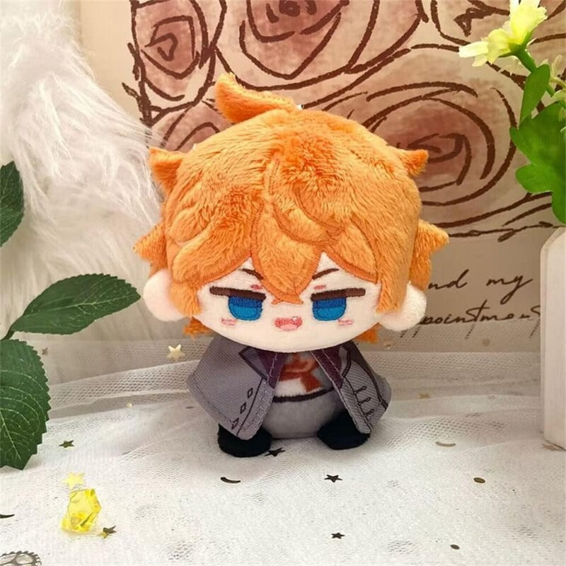 Anime Plush Keychain, 4"/10cm Cute Chibi Plush Figure for Genshin Fans - Soft Friend