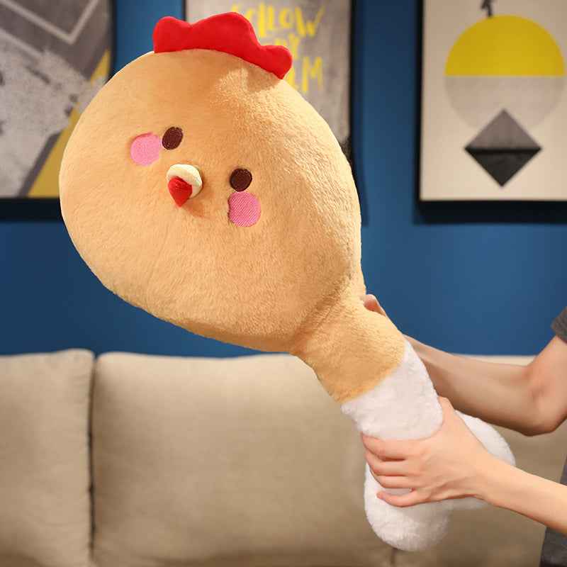 Chicken Drumstick Stuffed Animal Plush Toy