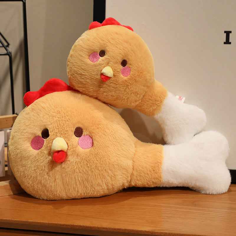 Chicken Drumstick Stuffed Animal Plush Toy