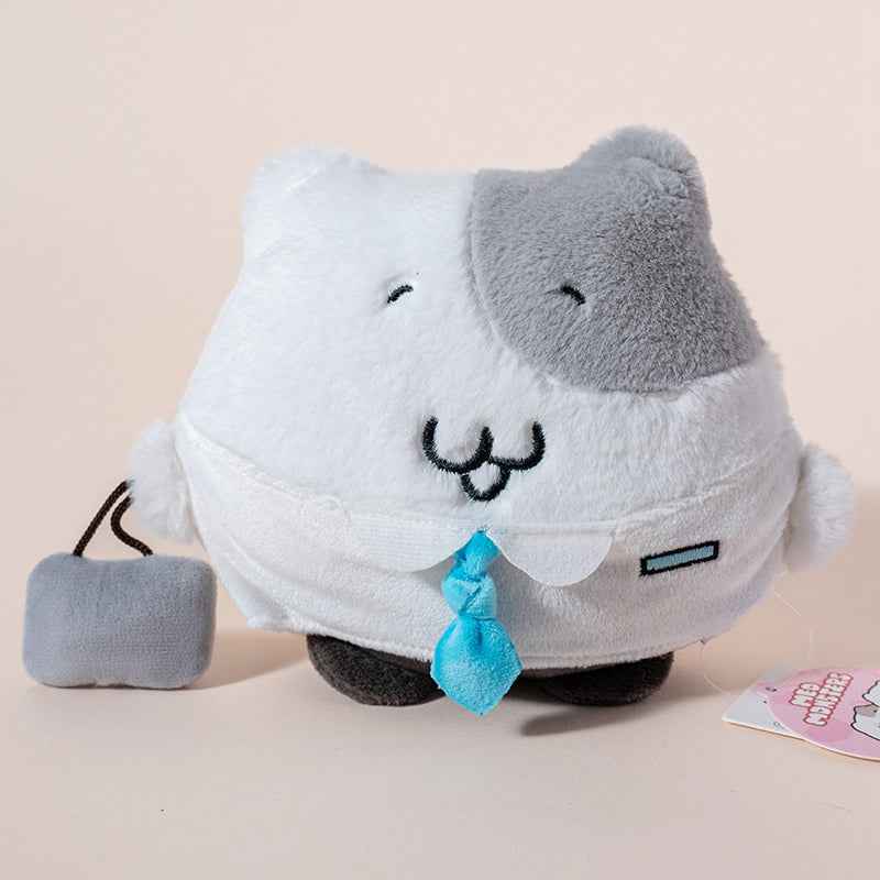 6" Work Cats Stuffed Animal Kawaii Plush Toy