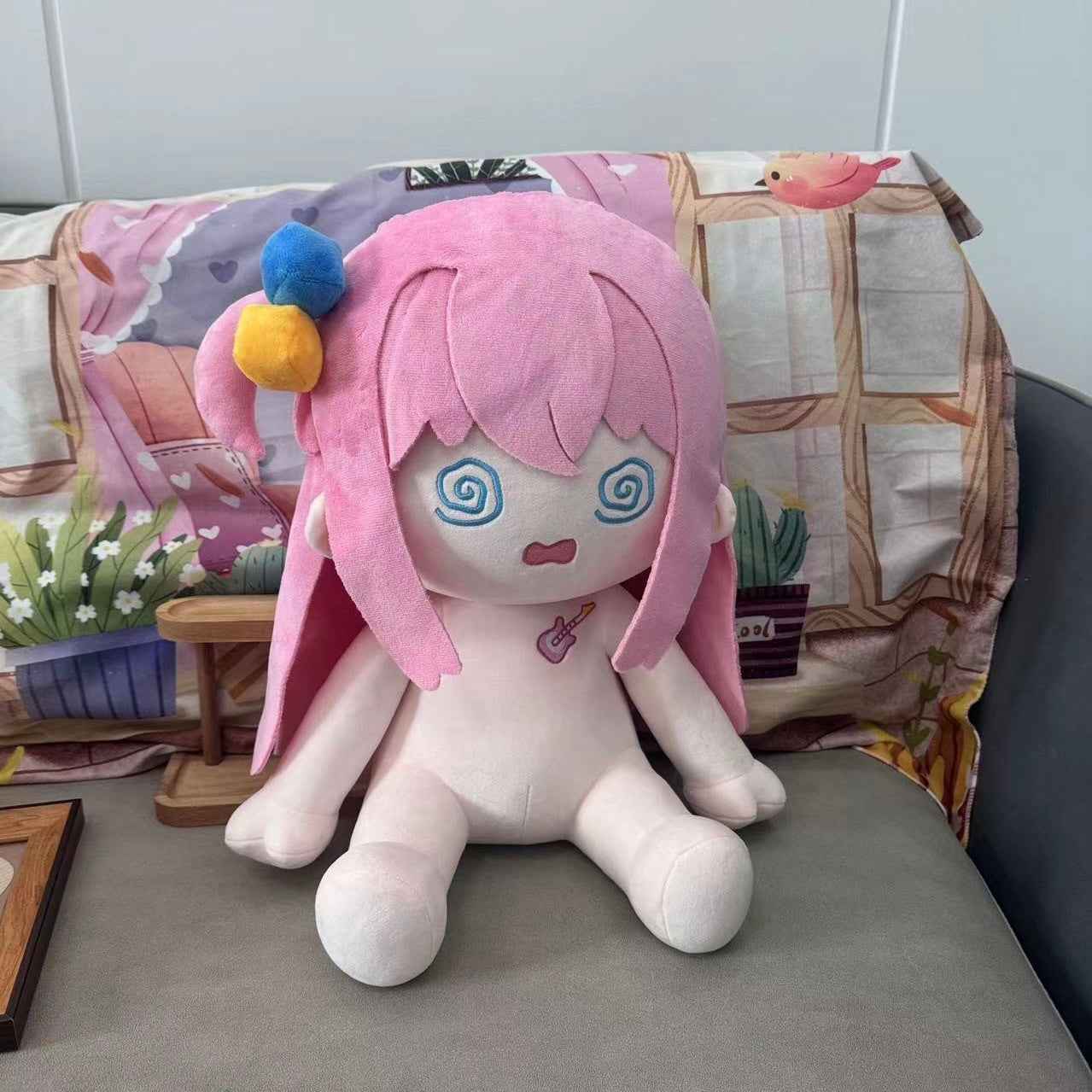 Bocchi The Rock Plushies Gotou Hitori Staring Eyes 40cm Plush Doll