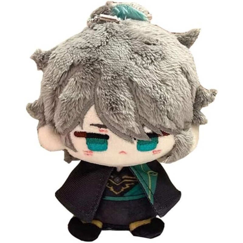 Anime Plush Keychain, 4"/10cm Cute Chibi Plush Figure for Genshin Fans - Soft Friend