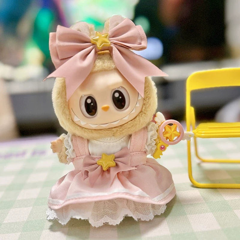 Magical Girl Labubu Clothes | Handmade Labubu Outfit - Soft Friend