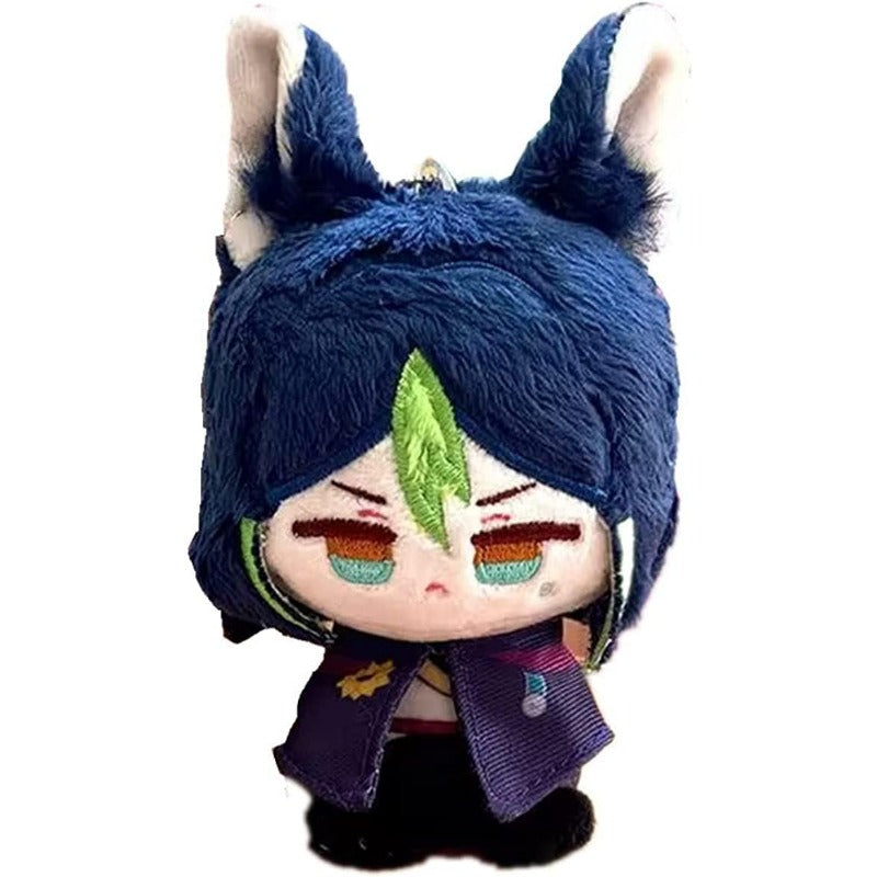 Anime Plush Keychain, 4"/10cm Cute Chibi Plush Figure for Genshin Fans - Soft Friend